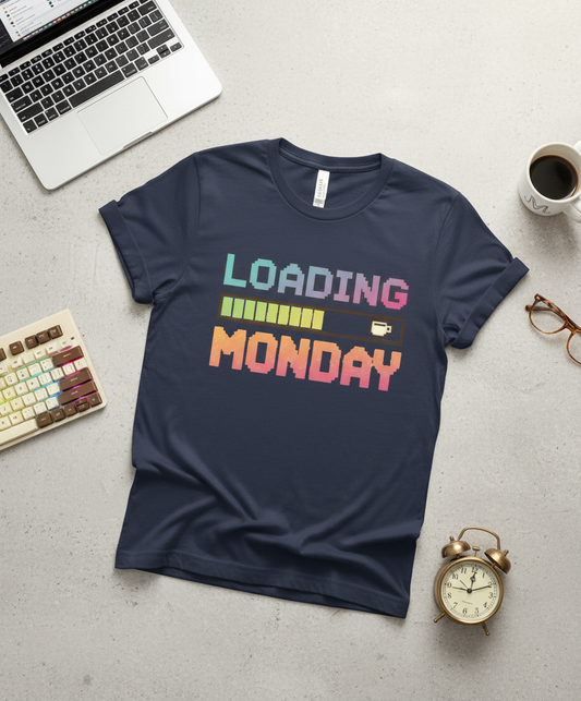 Loading Monday Pixel Art Coffee Lover Unisex T-Shirt