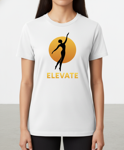 ELEVATE Graceful Silhouette Inspirational Women's T-Shirt