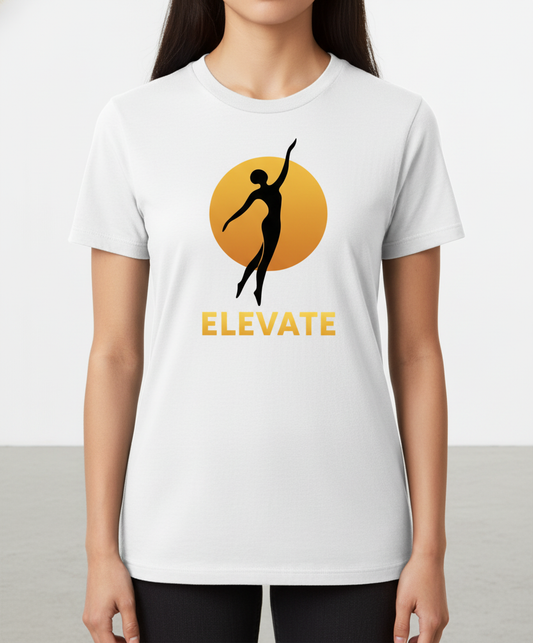 ELEVATE Graceful Silhouette Inspirational Women's T-Shirt