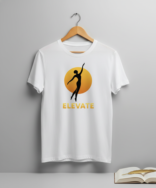 ELEVATE Graceful Silhouette Inspirational Women's T-Shirt