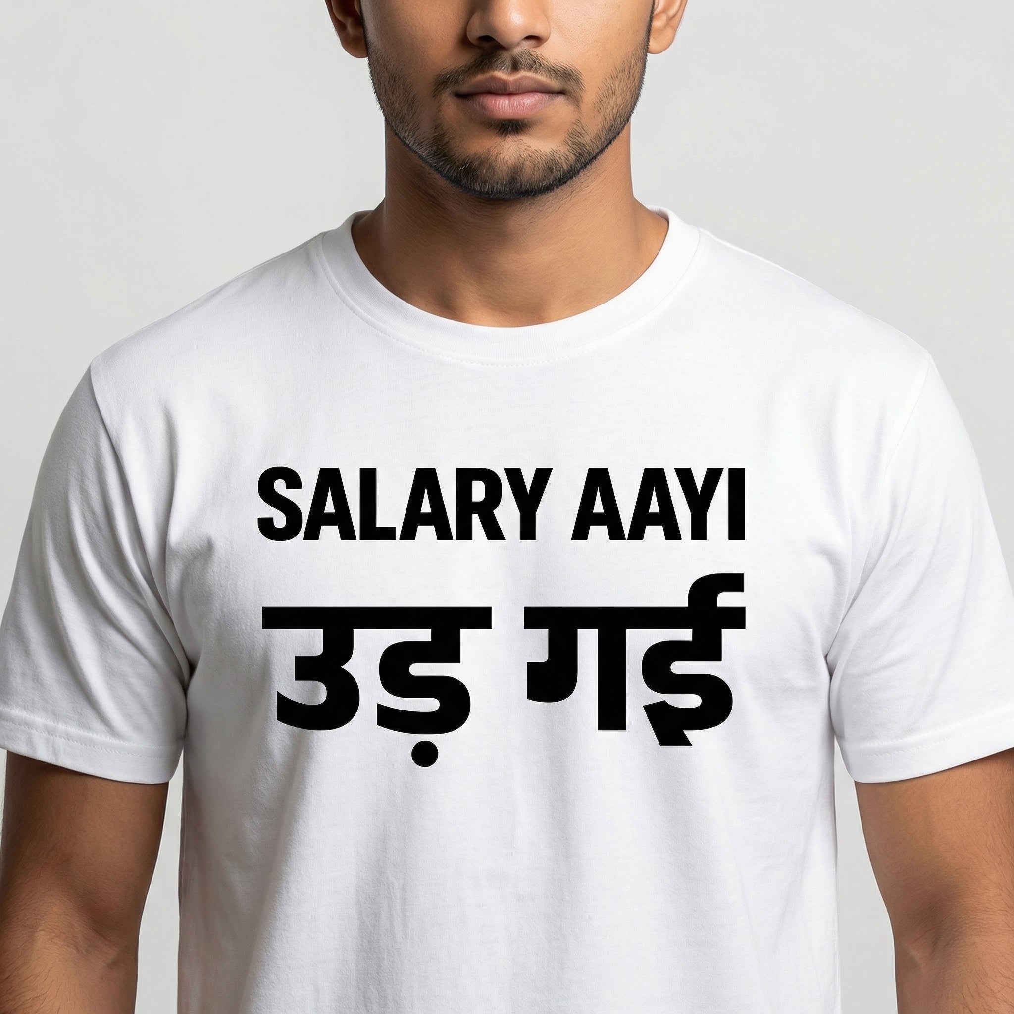 Salary Aayi — Ud Gayi – Unisex T-Shirt