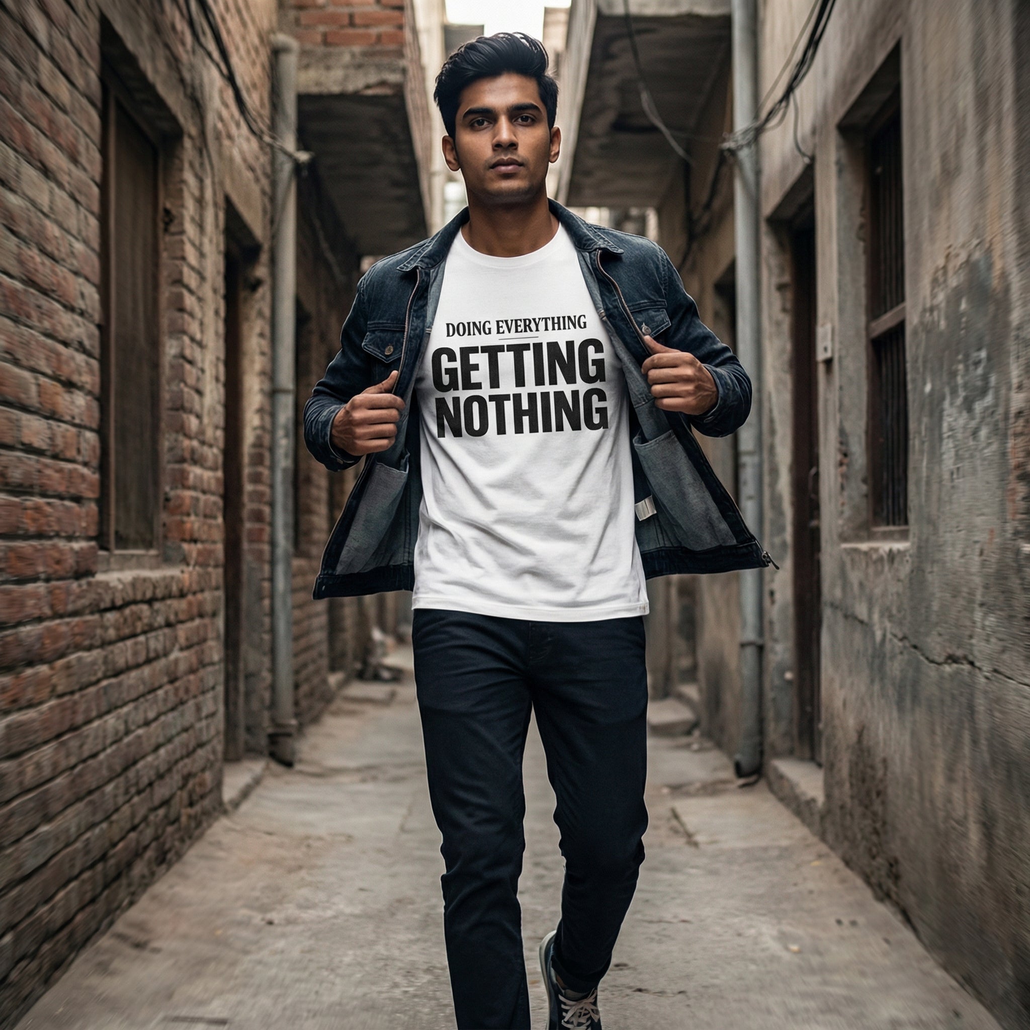 Doing Everything, Getting Nothing – Unisex T-Shirt