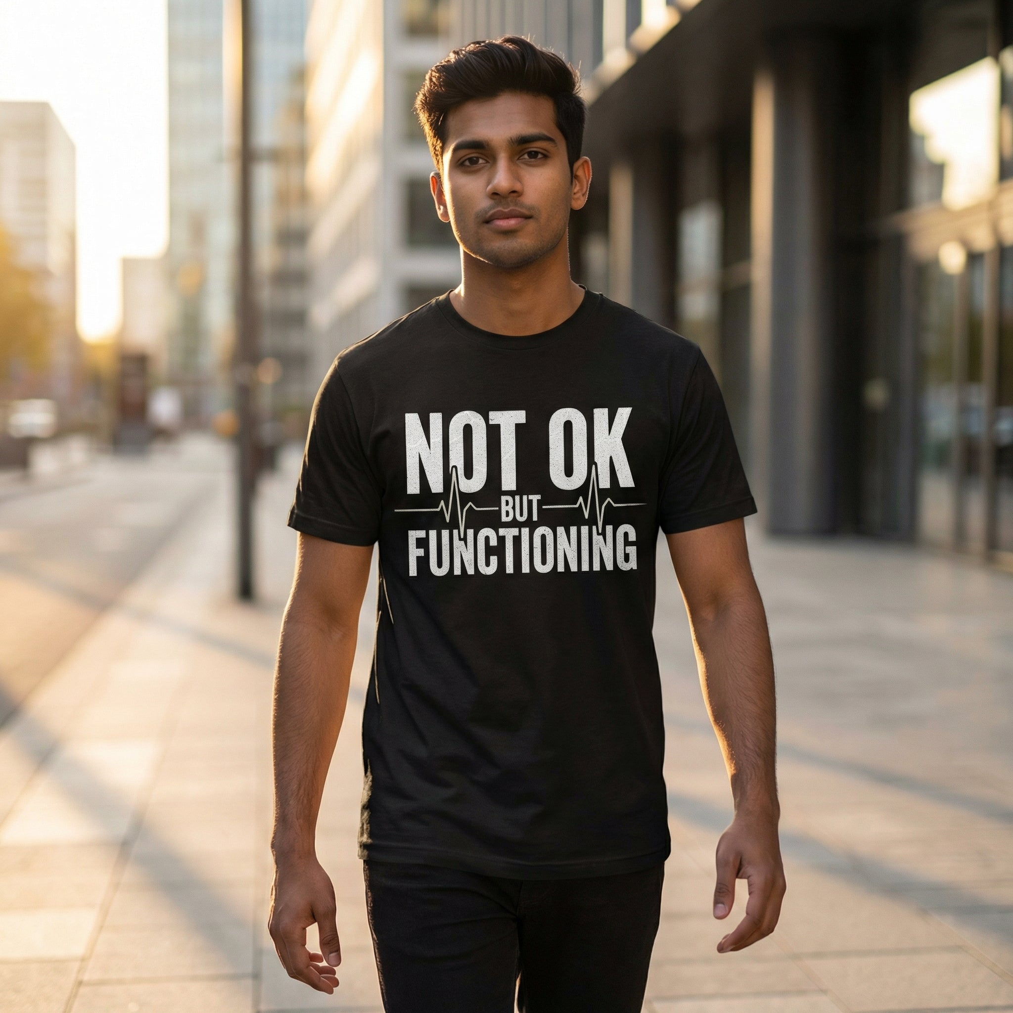 Not OK But Functioning – Unisex T-Shirt