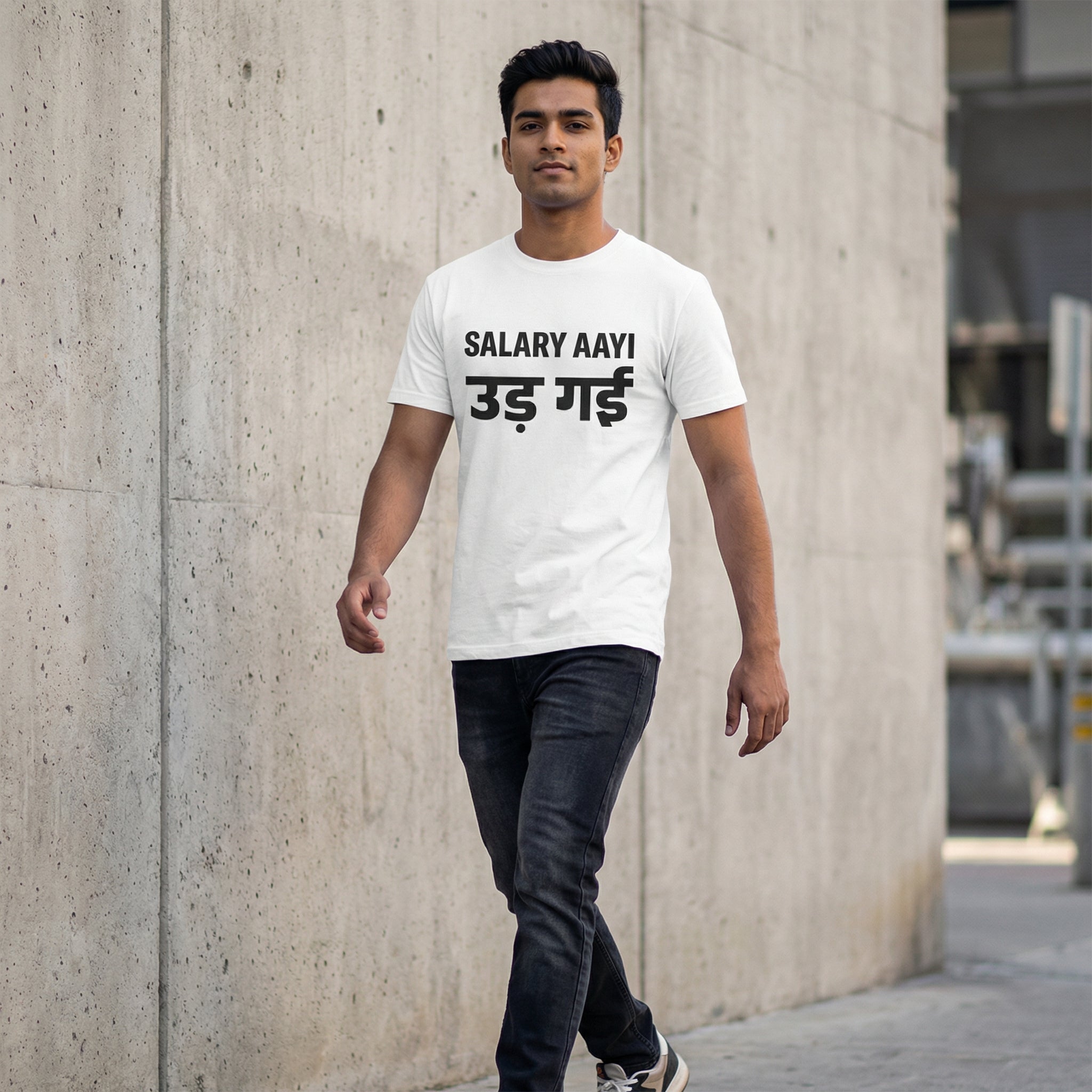 Salary Aayi — Ud Gayi – Unisex T-Shirt