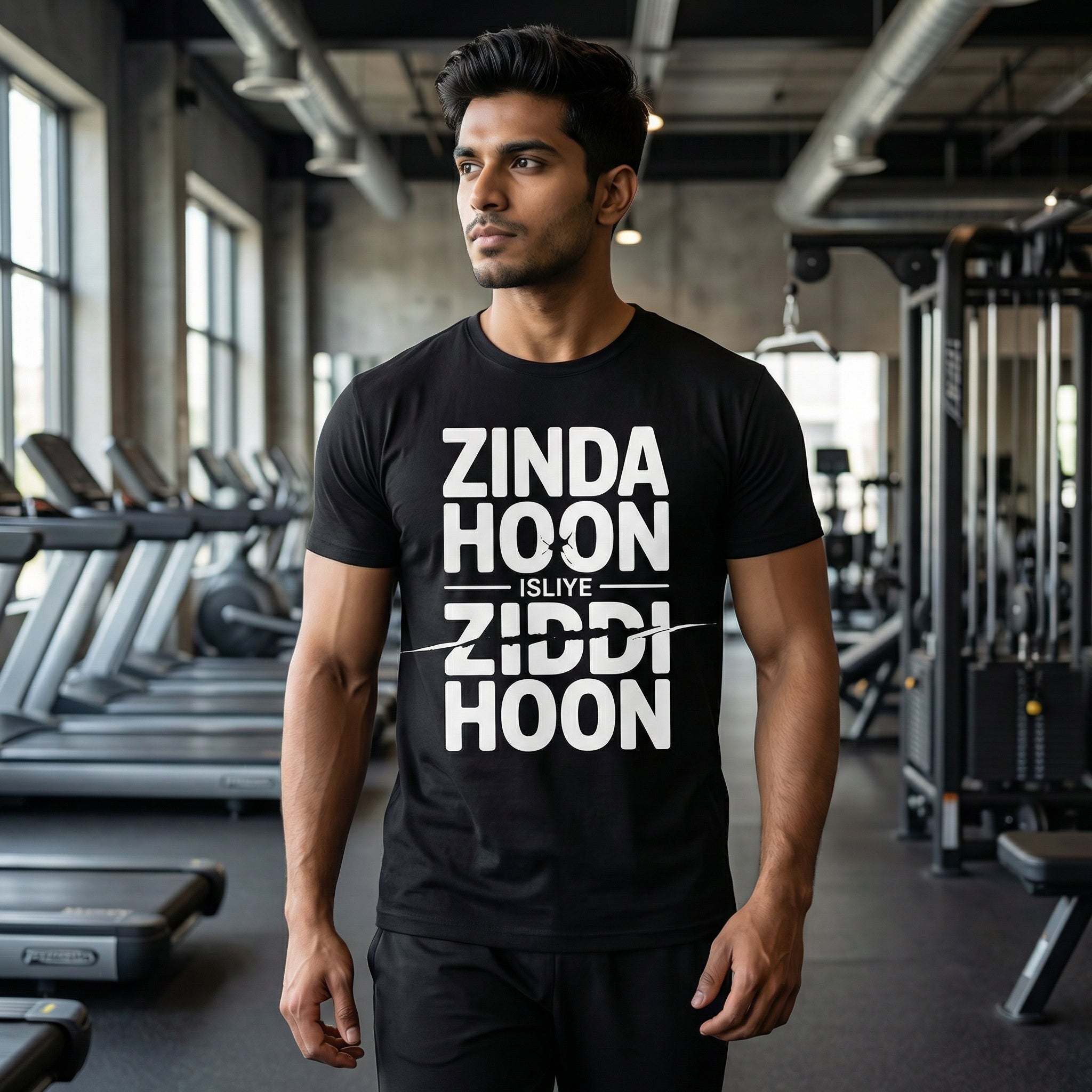 Zinda Hoon Isliye Ziddi Hoon – Unisex T-Shirt