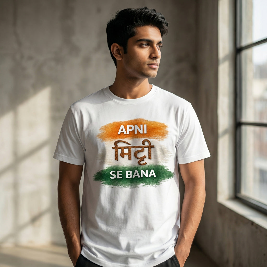 Apni मिट्टी Se Bana – Men's T-Shirt