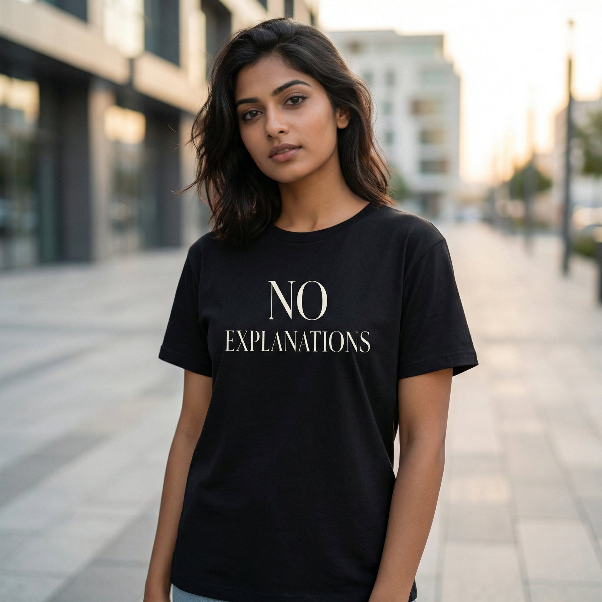 No Explanations – Unisex T-Shirt