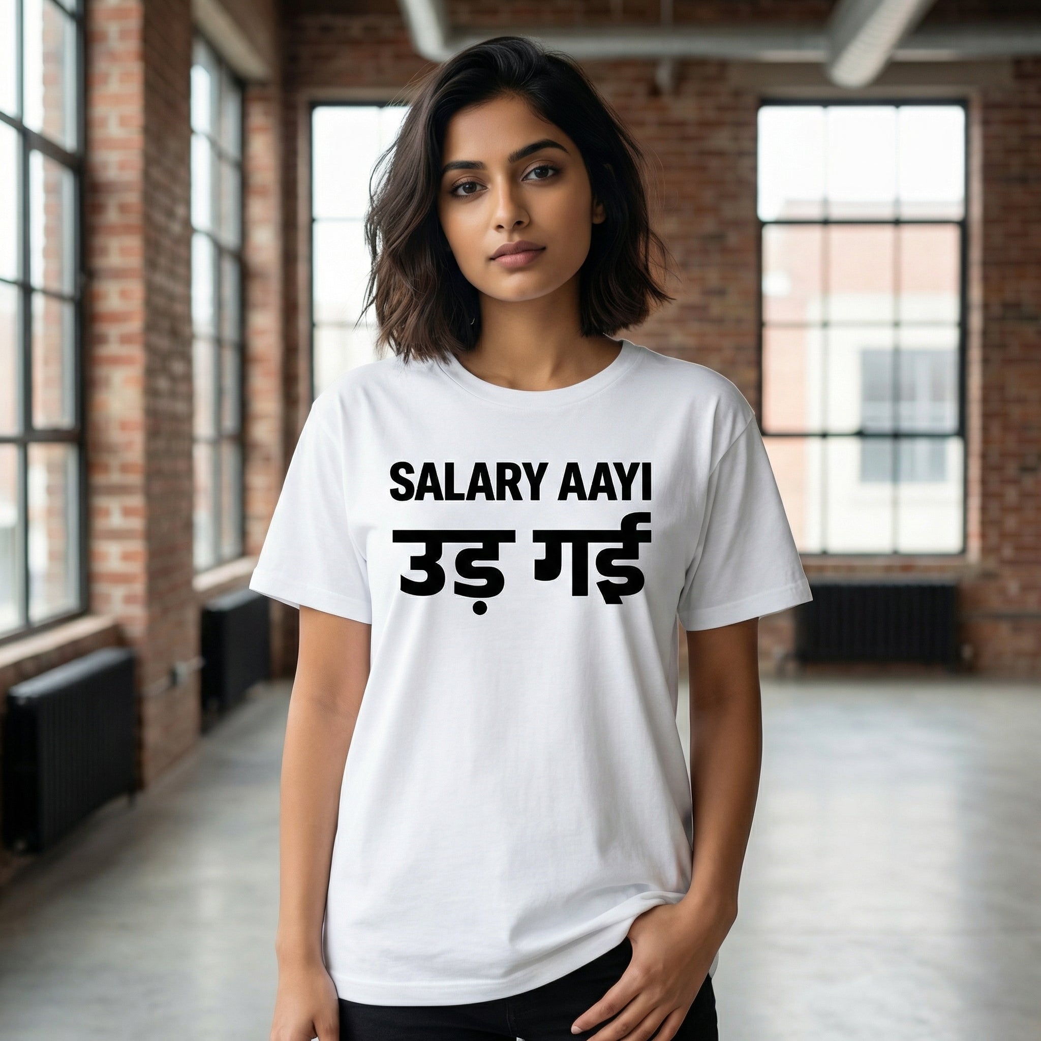 Salary Aayi — Ud Gayi – Unisex T-Shirt