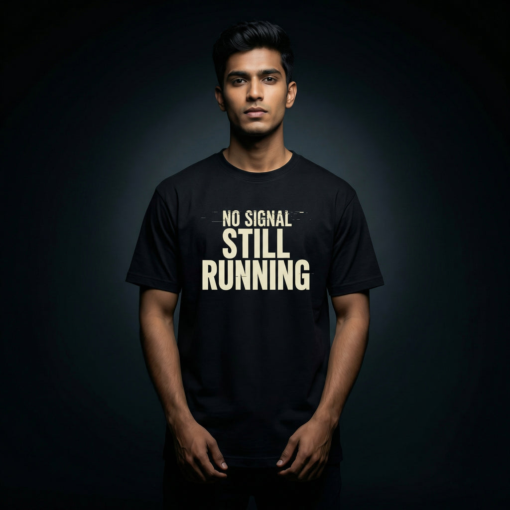 No Signal Still Running – Unisex T-Shirt