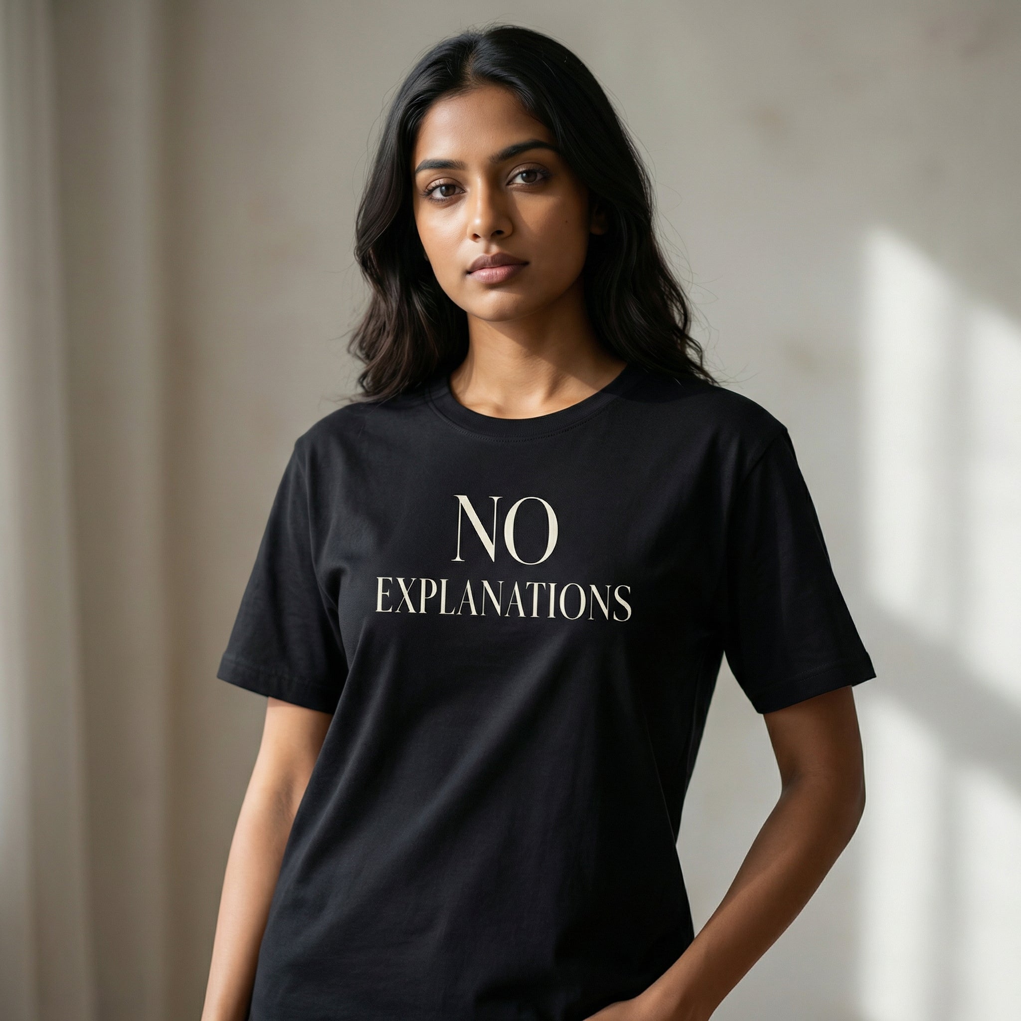 No Explanations – Unisex T-Shirt